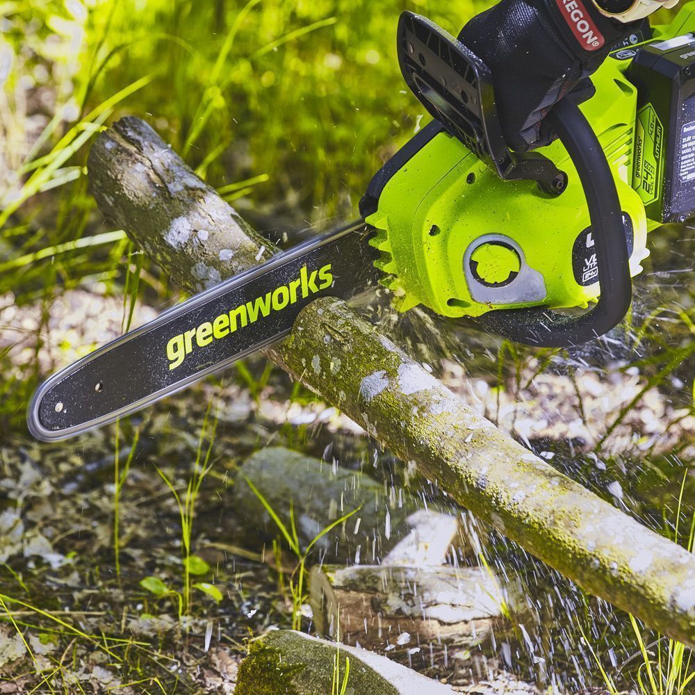 Greenworks 48V (2 x 24V) 36cm Brushless Cordless Chainsaw (Tool Only)
