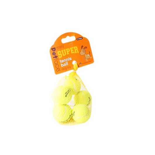 Petface Mini Super Tennis Balls 5 Pack
