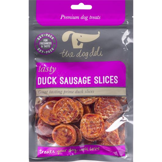 Petface Dog Deli Duck Sausage Slices