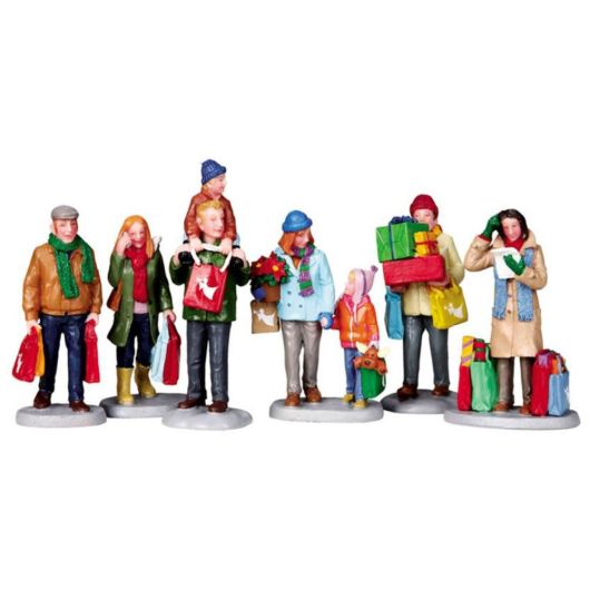 Lemax Holiday Shoppers - Set of 6 (92683)