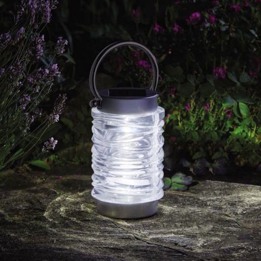Smart Garden Wave Lantern Stainless Steel Stake 10 Lumens