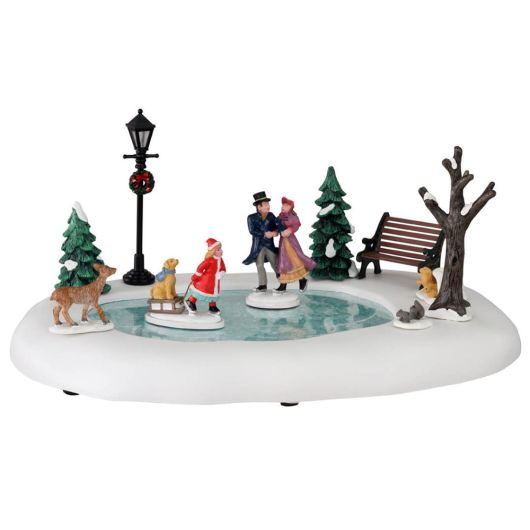 Lemax Victorian Skaters 94527