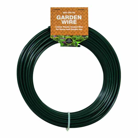 Garland 20m Garden Wire 3.5mm Plastic Coated