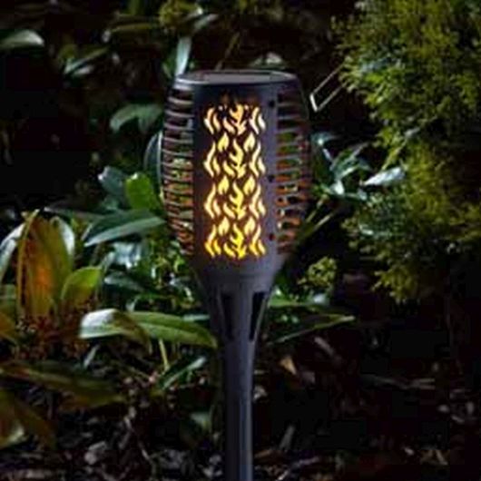 Smart Garden Compact Flaming Torch Black 50cm
