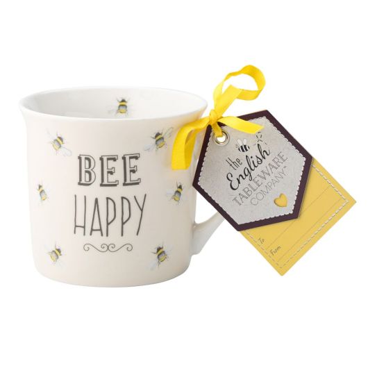 Bee Happy Fine China Mug - Bee Happy