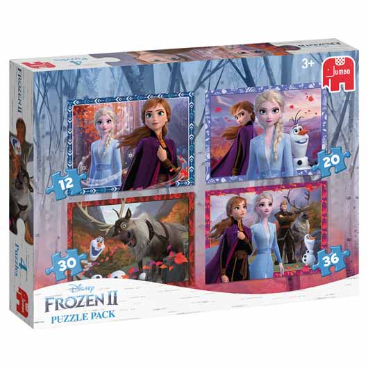 Frozen 2 - 4In1 Puzzle Pack