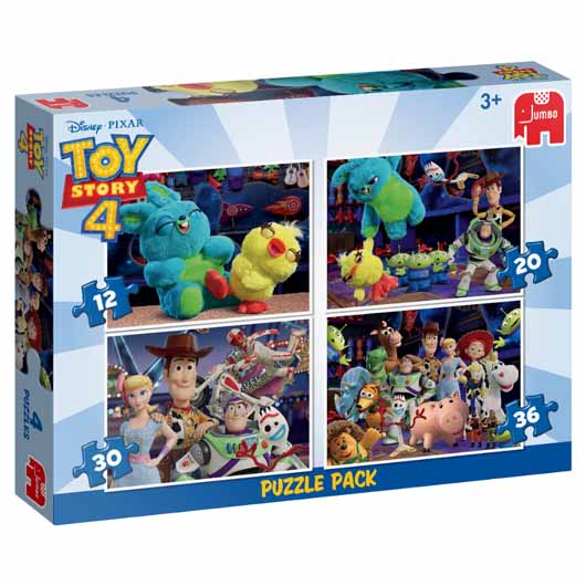 Toy Story 4 - 4 In 1 Puzzle Pack