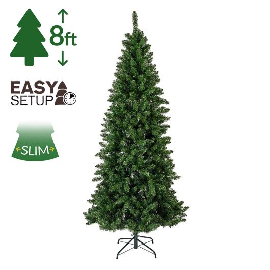 Everlands Lodge Slim Pine Tree 2.4m (8ft)
