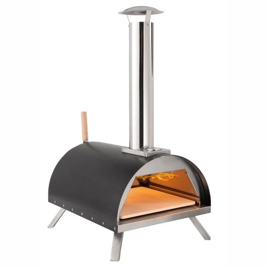 The Alfresco Chef Ember Wood-Fired Outdoor Pizza Oven with Pizza Peel
