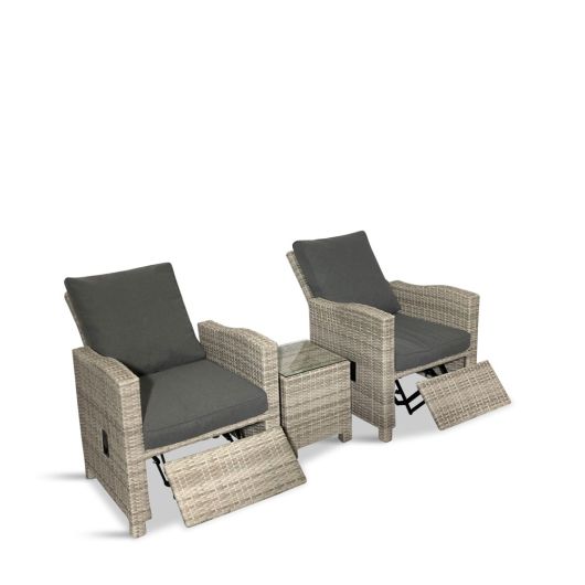 LG Outdoor Brittany Reclining Duo Set