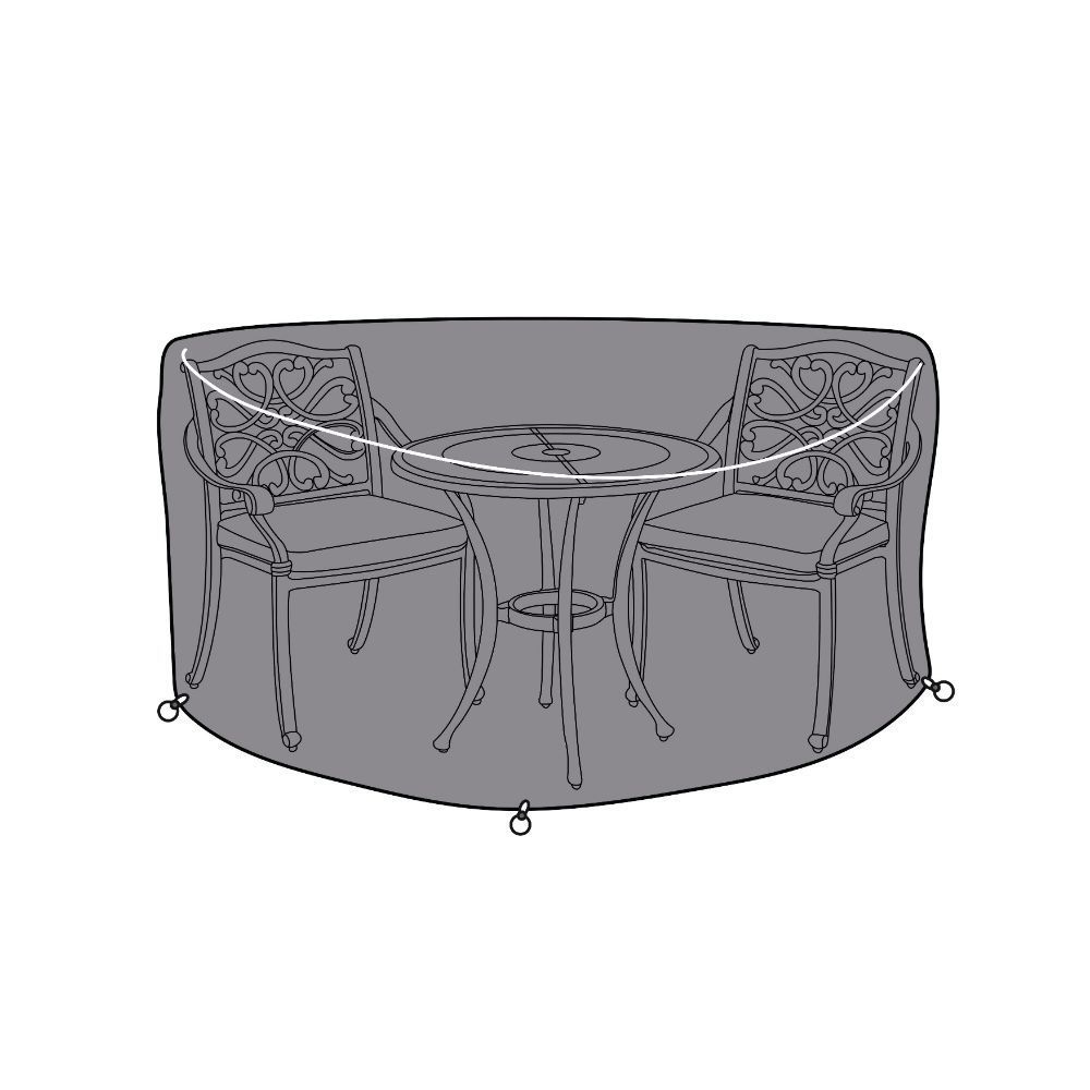 Hartman 2 Seater Bistro Set Cover (to fit  Langdale, Henley, Westbury, Heritage)