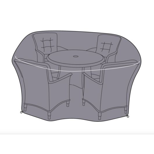 Hartman 4 Seater Round Set Cover (to fit Langdale 4 Seat Round Set)