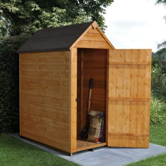 Overlap Dip Treated 3x5 Apex Shed - No Window (Direct Delivery)