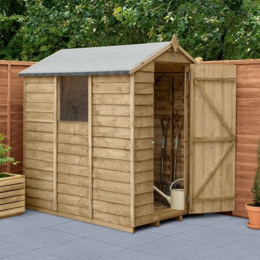 Overlap 6x4 Apex Shed (Direct Delivery)