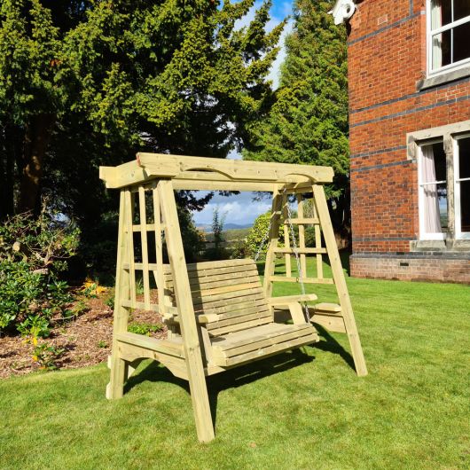 Cottage Wooden Swing Seat