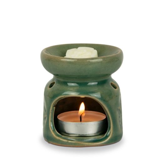 Freckleface Small Leaf Wax Melter - Sage Green