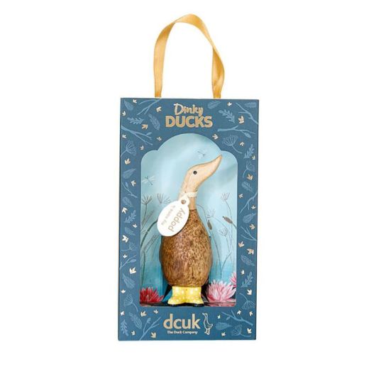 DCUK - Dinky Duck with Spotty Wellies - Yellow