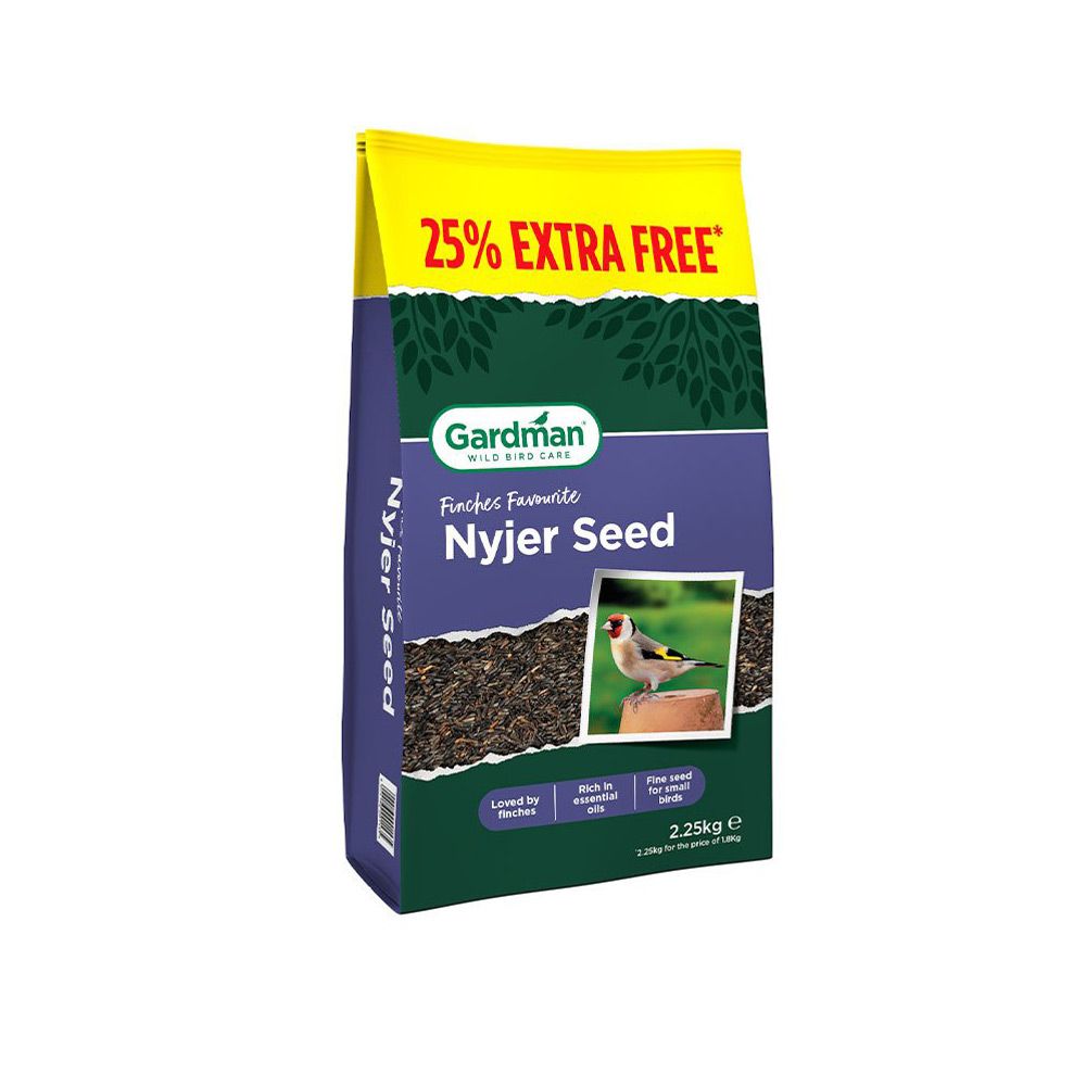 Gardman Nyjer Seed - 1.8kg + 25% extra free