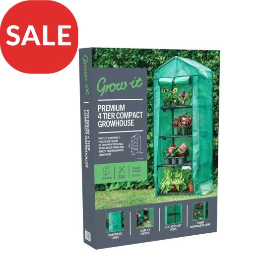 Grow It Premium 4-Tier Compact Growhouse