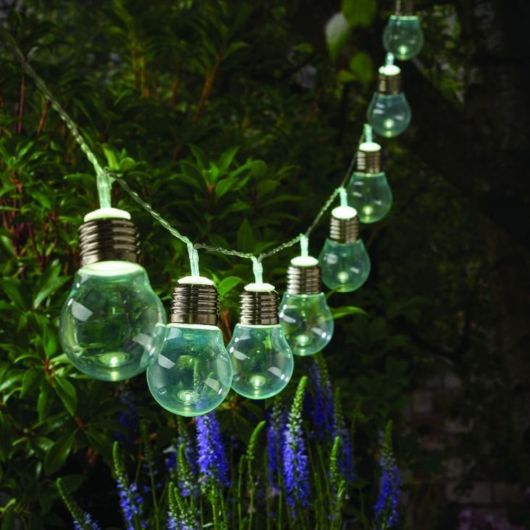 Cole & Bright Solar Bulb String Lights - 10 Pack