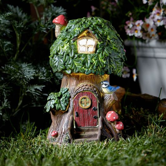 Smart Garden Elfin Oak Solar Fairy Home
