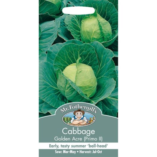 Mr Fothergill's Cabbage Golden Acre Primo Ii