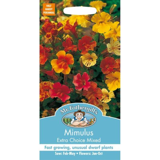 Mr Fothergills Mimulus Extra Choice Mixed