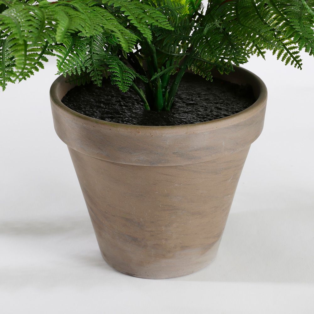 Fern artificial houseplant in pot