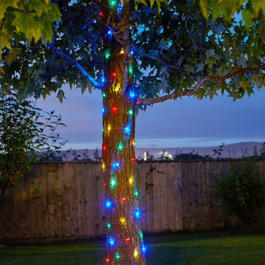 Smart Garden Firefly Solar String Lights x100 Colour