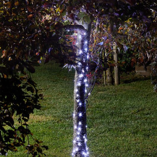 Smart Garden Firefly Solar String Lights x100 Cool White