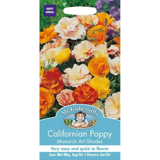 Mr Fothergills Californian Poppy Monarch Art Shades