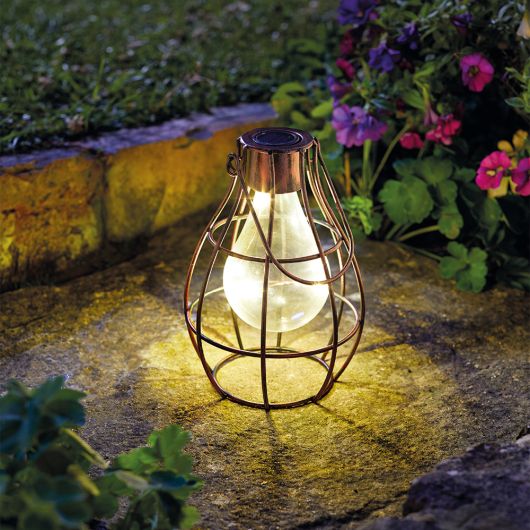 Smart Garden Eureka! Firefly Bronze Solar Lantern 16.5cm