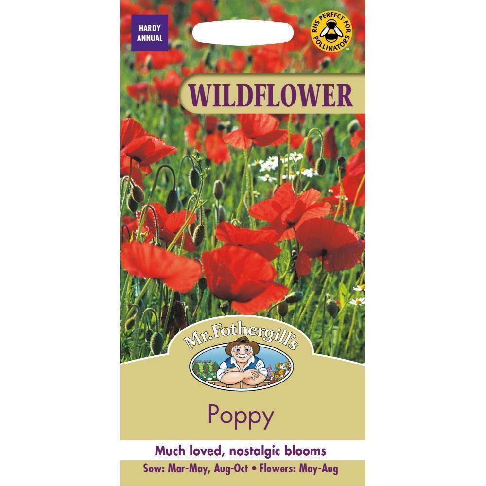 Mr Fothergill's Wildflower Poppy