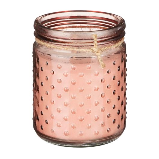 Citronella Outdoor Candle - Pink