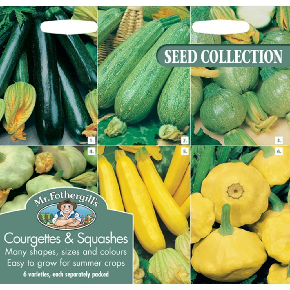 Mr Fothergill's Courgettes & Summer Squashes Collection