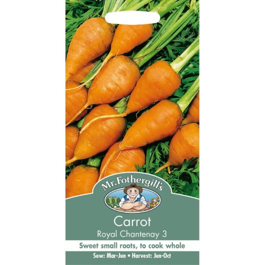 Mr Fothergill's Carrot Royal Chantenay 3