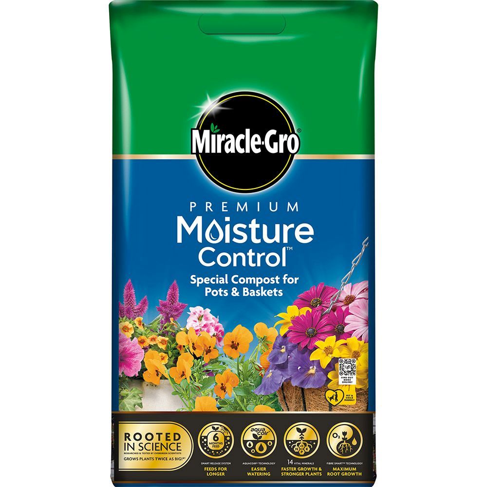 Miracle-Gro® Premium Moisture Control Compost 10L