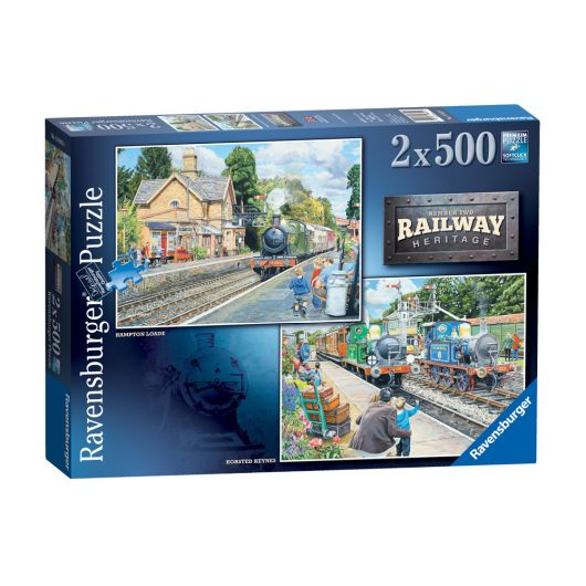 Railway Heritage Jigsaw Puzzle - 2x 500 Pieces
