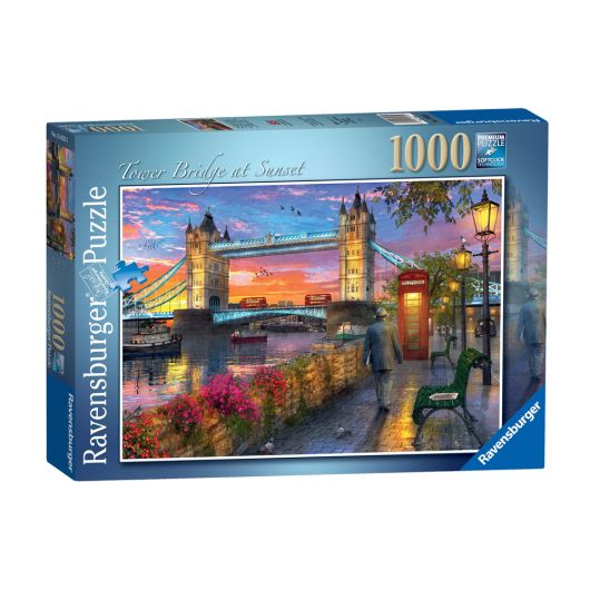 Tower Bridge at Sunset Jigsaw Puzzle - 1000 Pieces