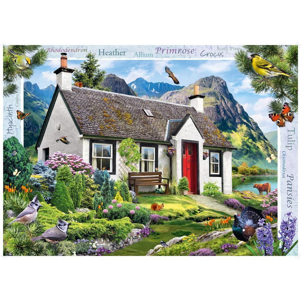 Lochside Cottage Jigsaw Puzzle - 1000 Pieces