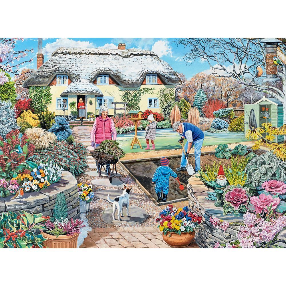 Grandad's Garden Jigsaw Puzzle - 500 Pieces