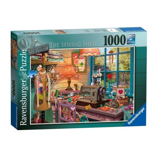 The Sewing Shed Haven Jigsaw Puzzle - 1000 Pieces