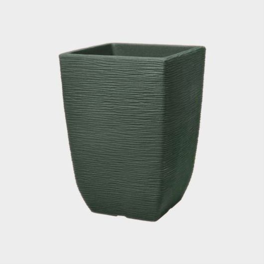 Cotswold Tall Square Planter Green 33cm