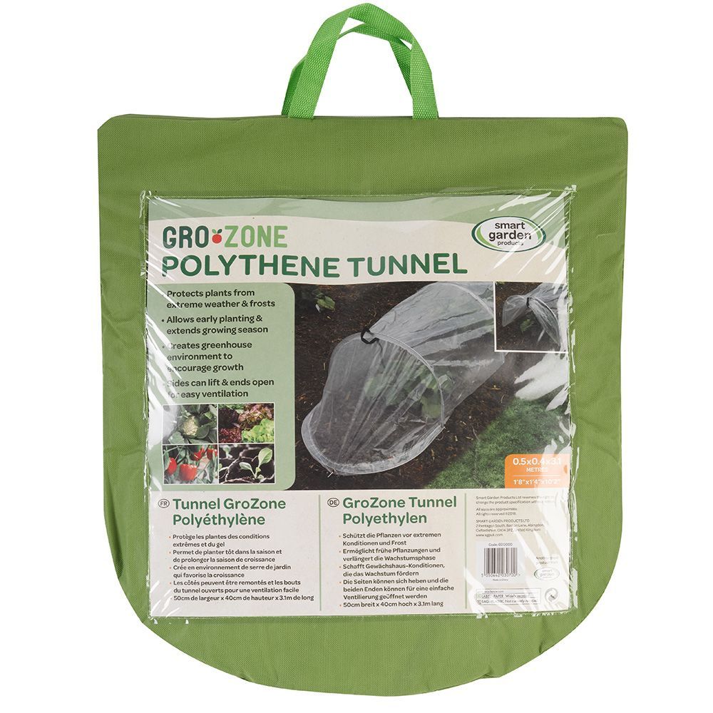 Smart Garden 3m GroZone Polythene Tunnel