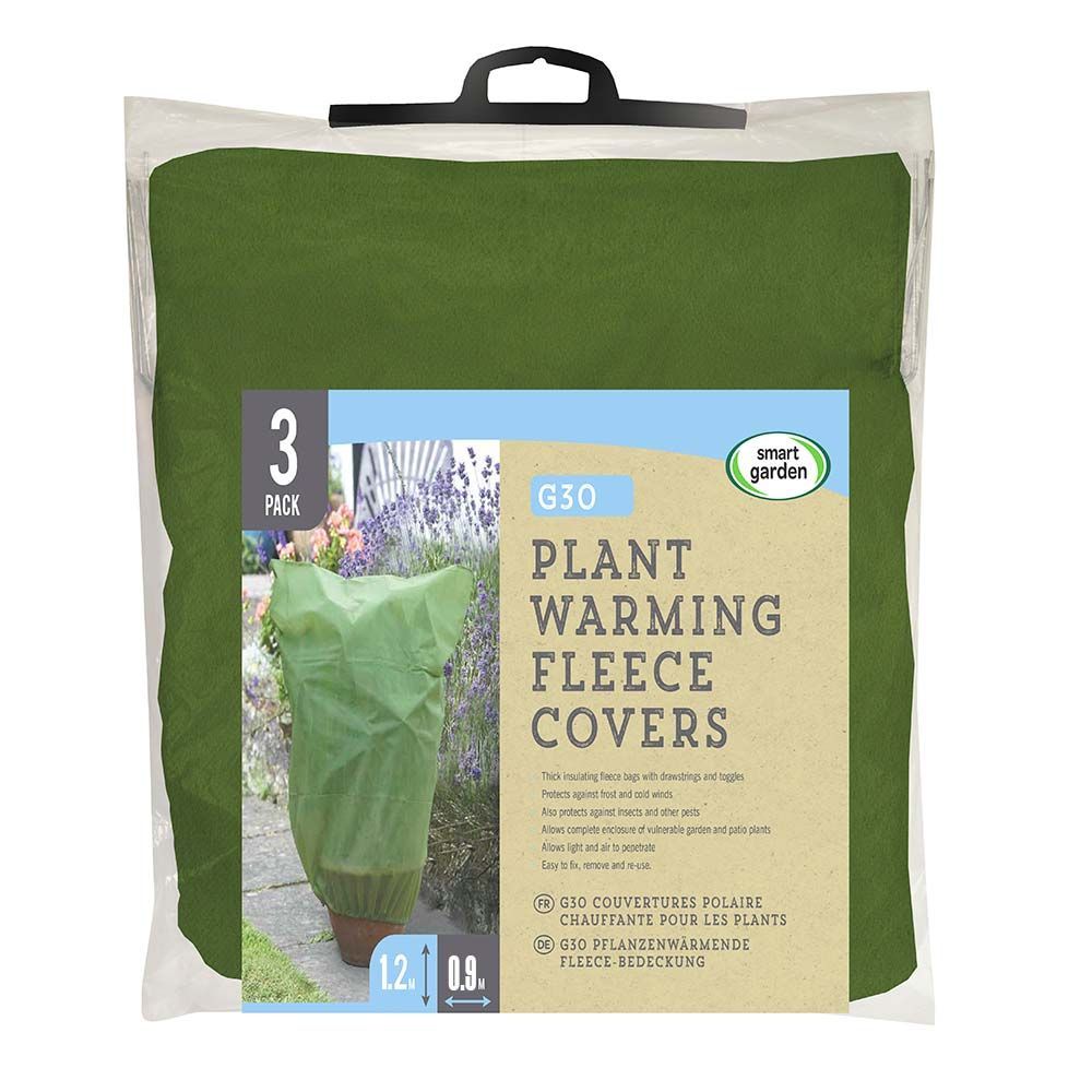 Smart Garden Plant Fleece Covers - Pack of 3 (1.2m x 0.9m)