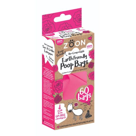 Zoon Bio-Compostable Poop Bags (60)