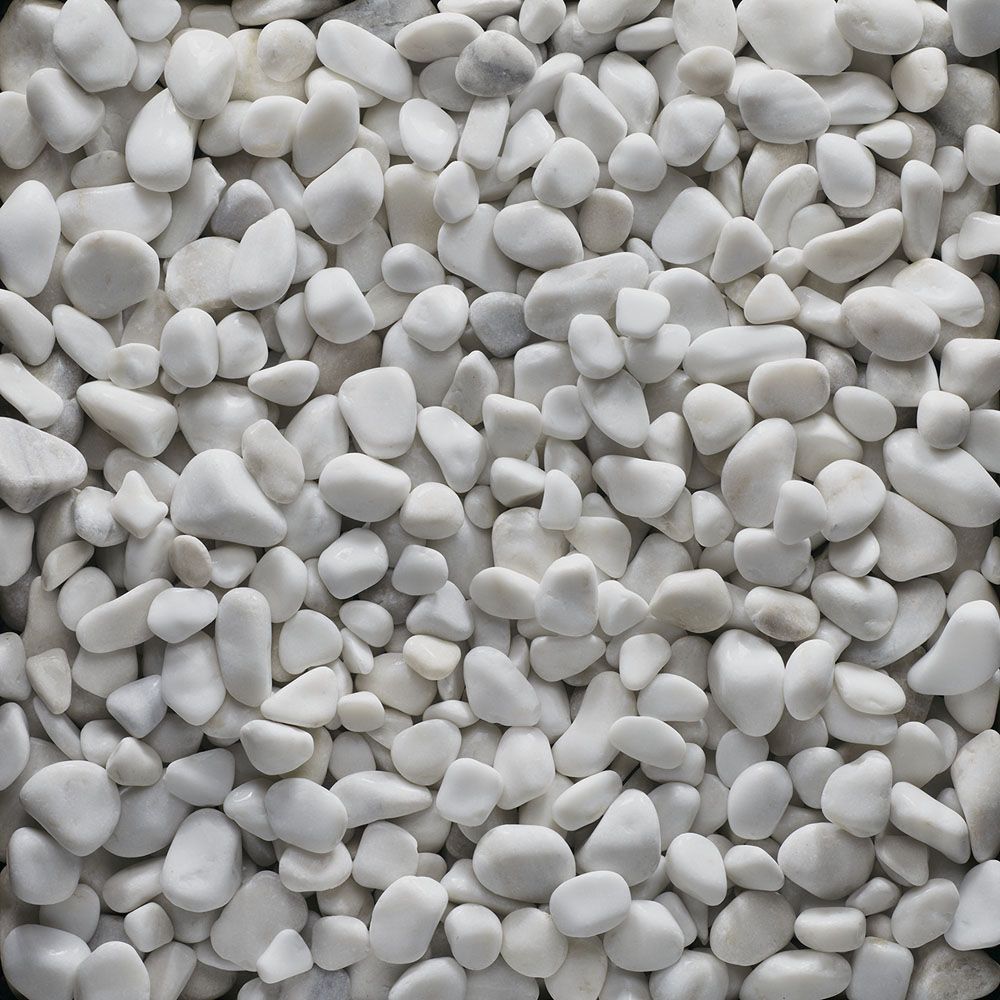 Altico Aurora White Premium Pebbles - 850Kg Bulk Bag