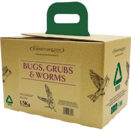 Johnston & Jeff Bugs, Grubs & Worms 1.5kg Eco-Box
