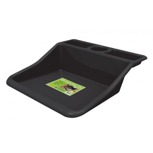Garland Compact Tidy Tray in Black - 50cm x 49cm