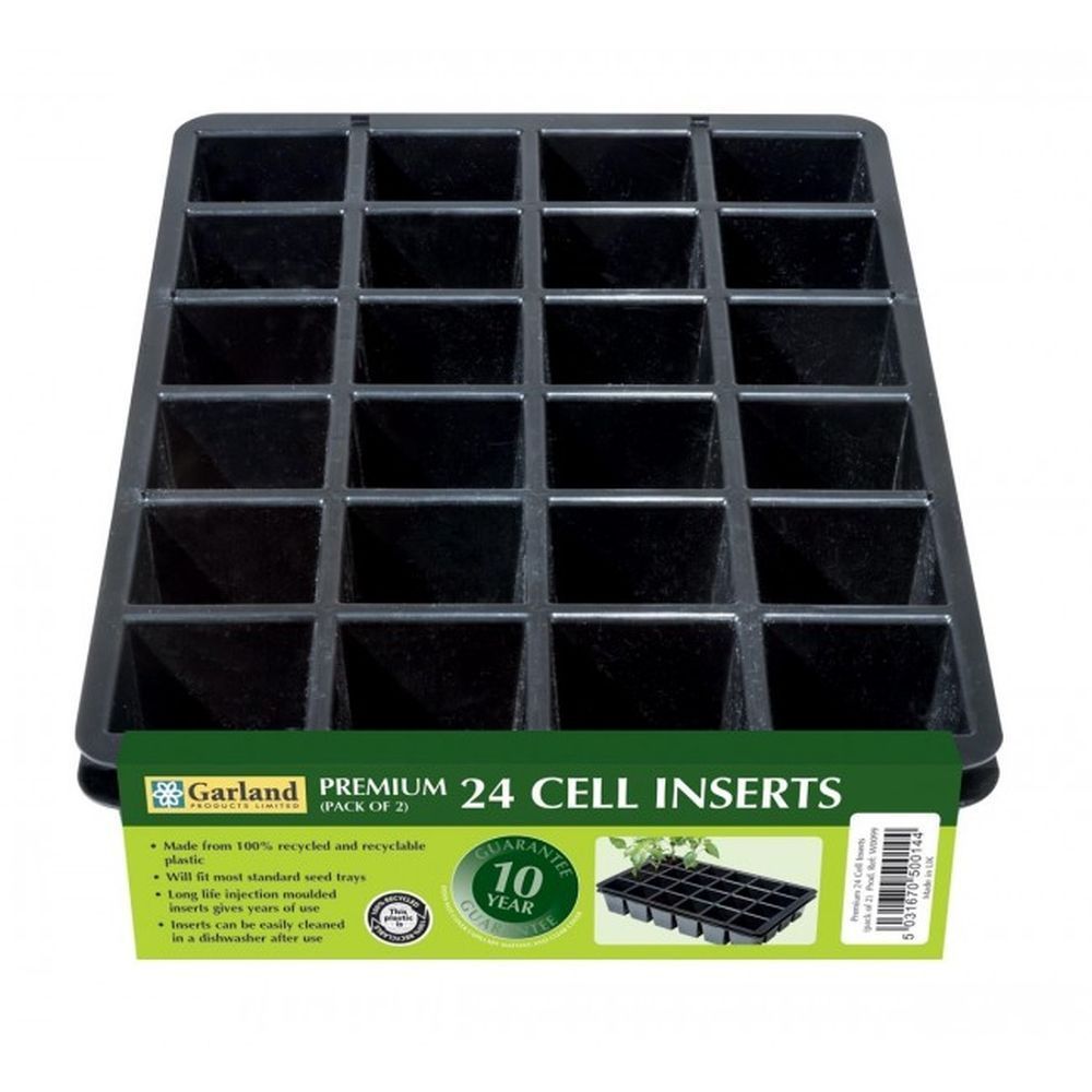 Garland Premium 24 Cell Inserts - 2 Pack